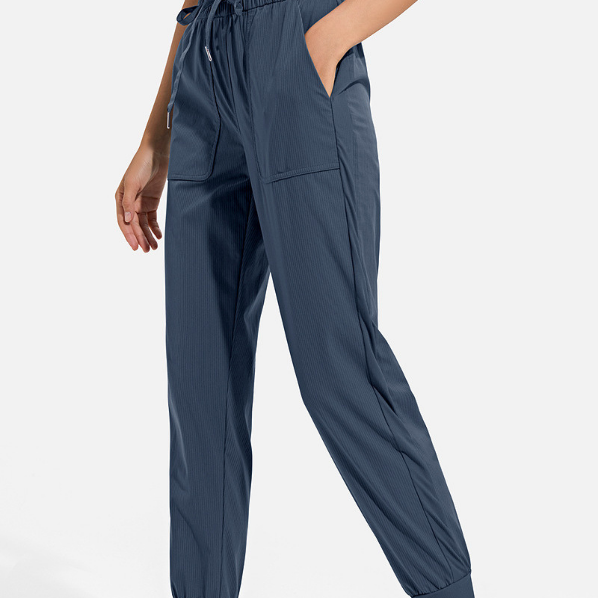 スタイリッシュ ジョガーパンツ