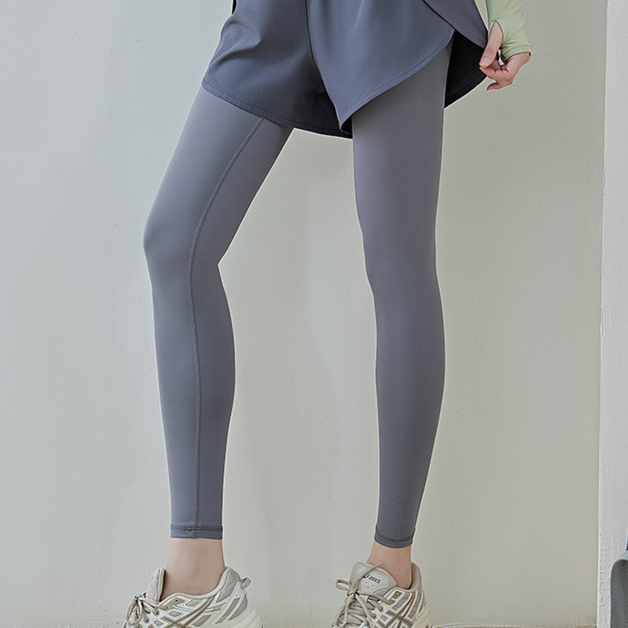 シャープライン ツーピース ハイウエスト レギンス