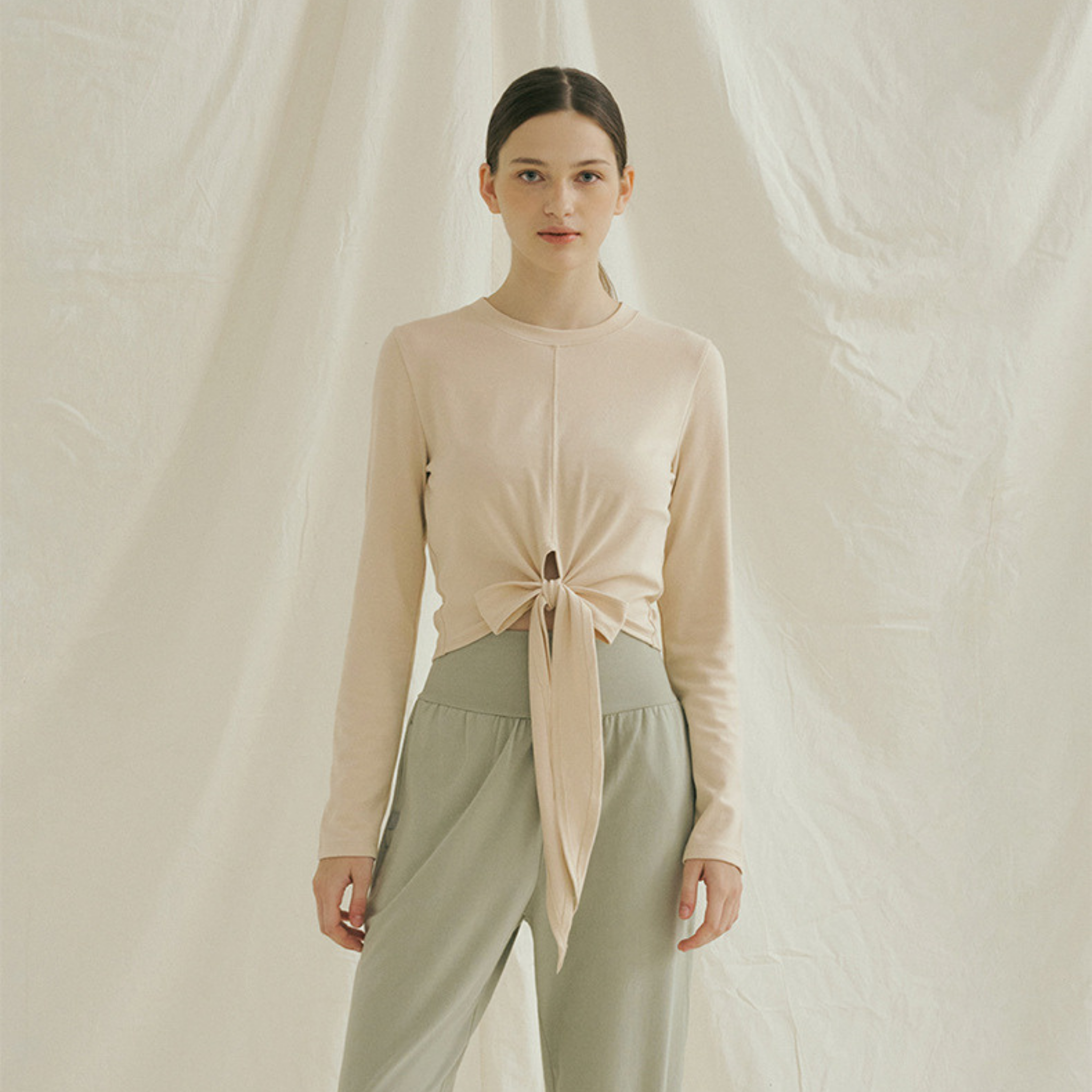 リボンアレンジトップス