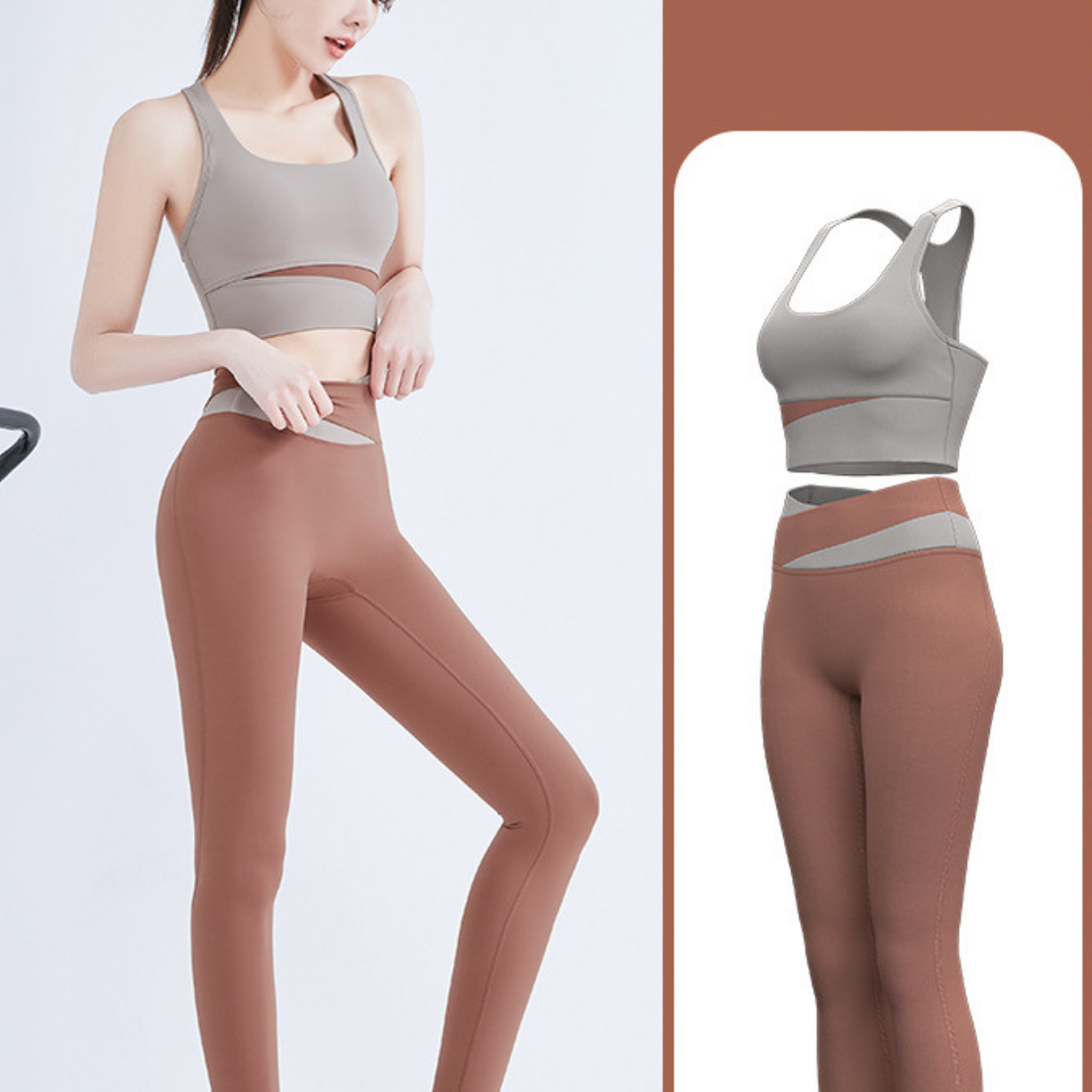 シャープライン ブラトップ&レギンス セットアップ