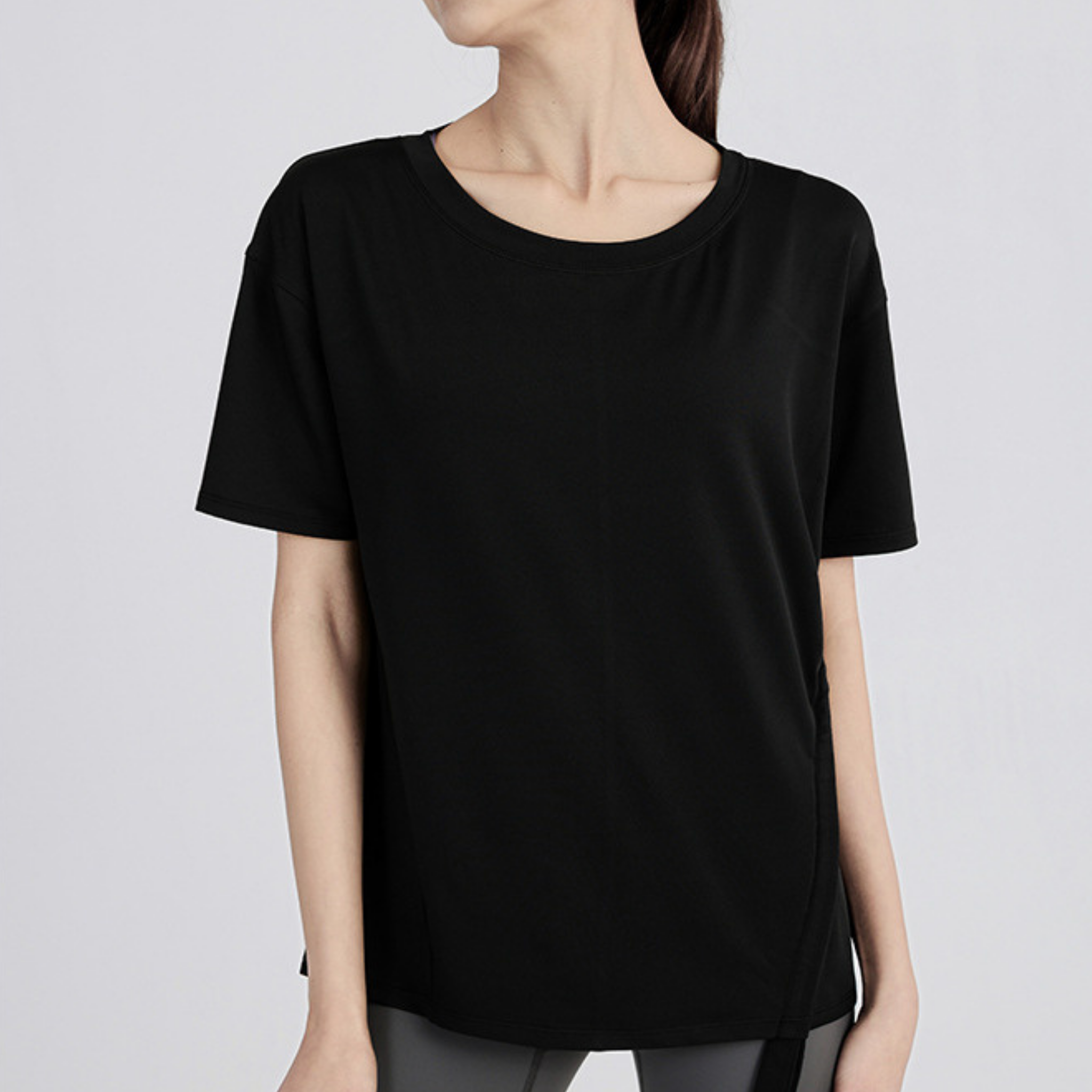 ドローストリング リラックスフィット Tシャツ