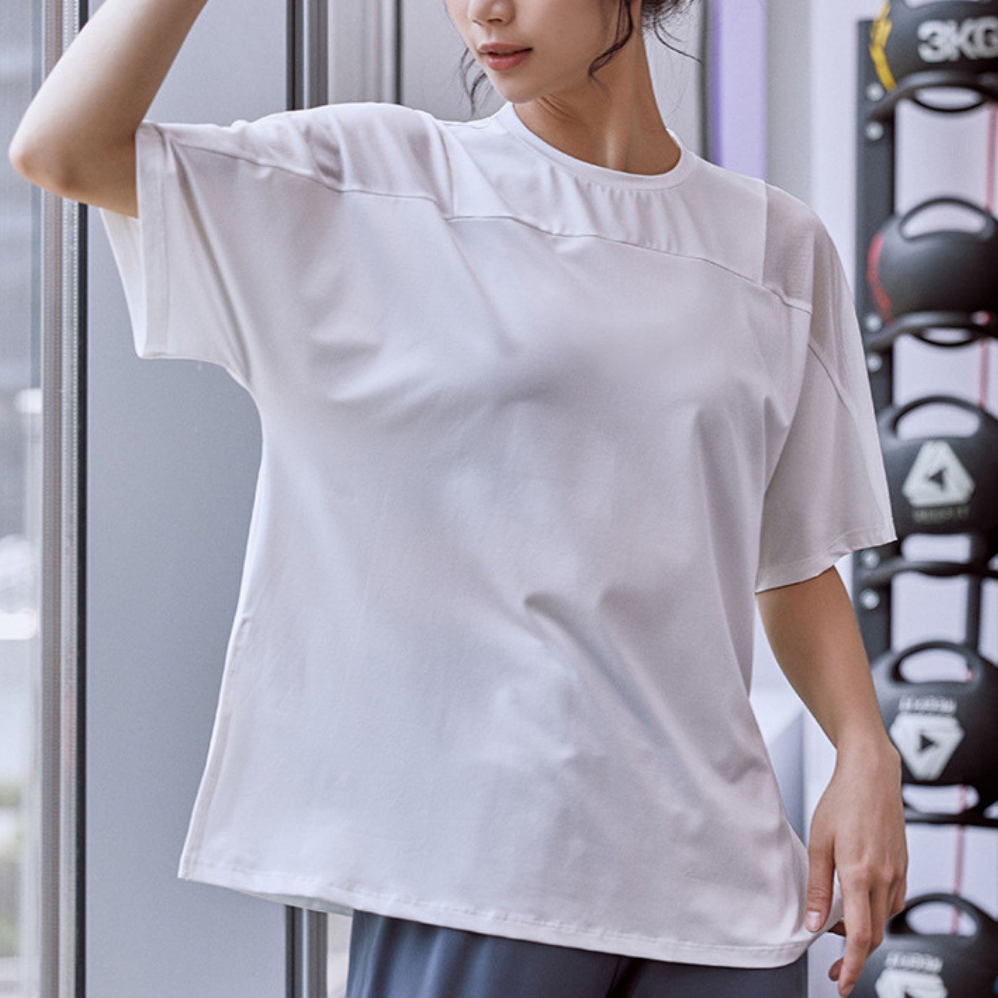 ルーズスポーツTシャツ