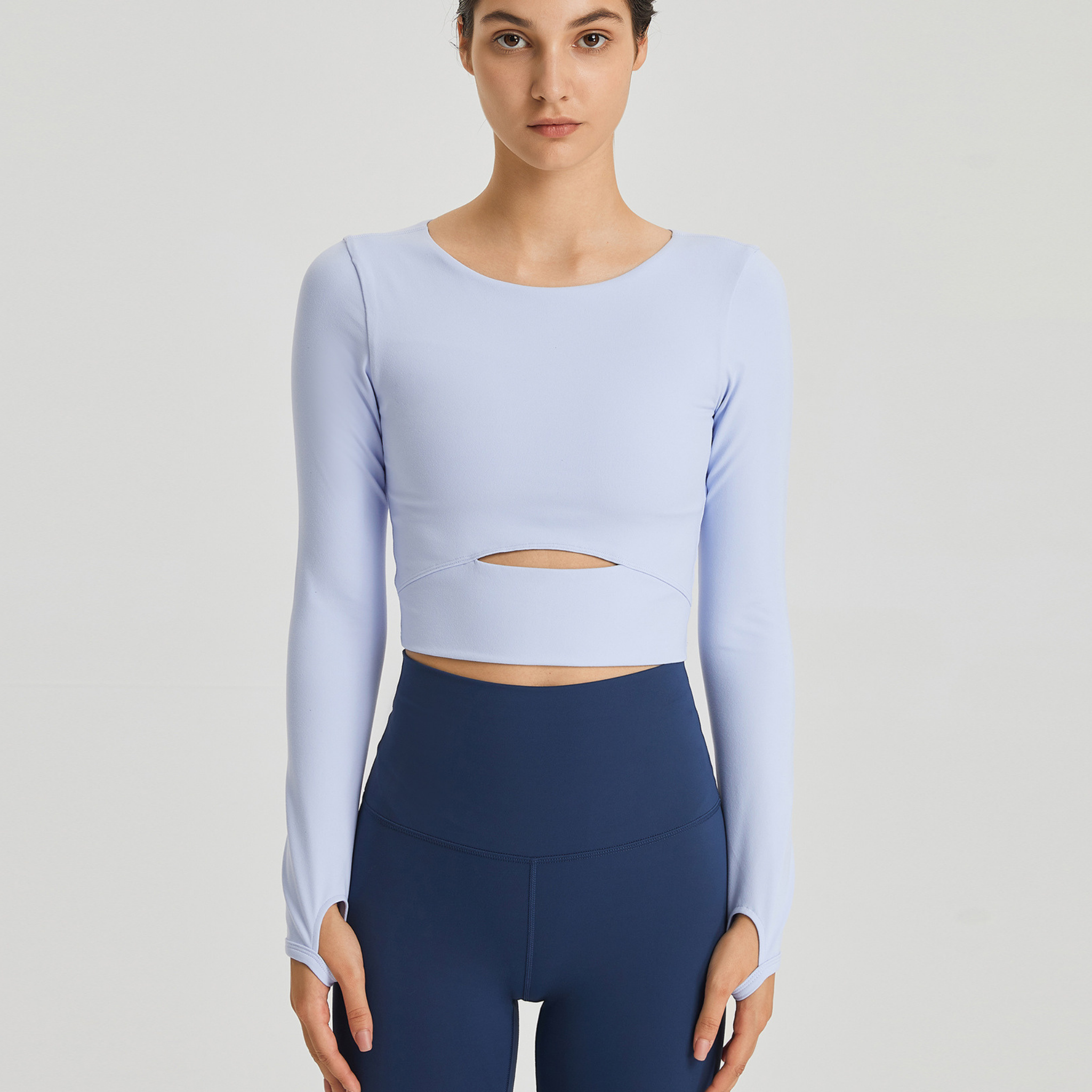 ベーシック クロップドトップス