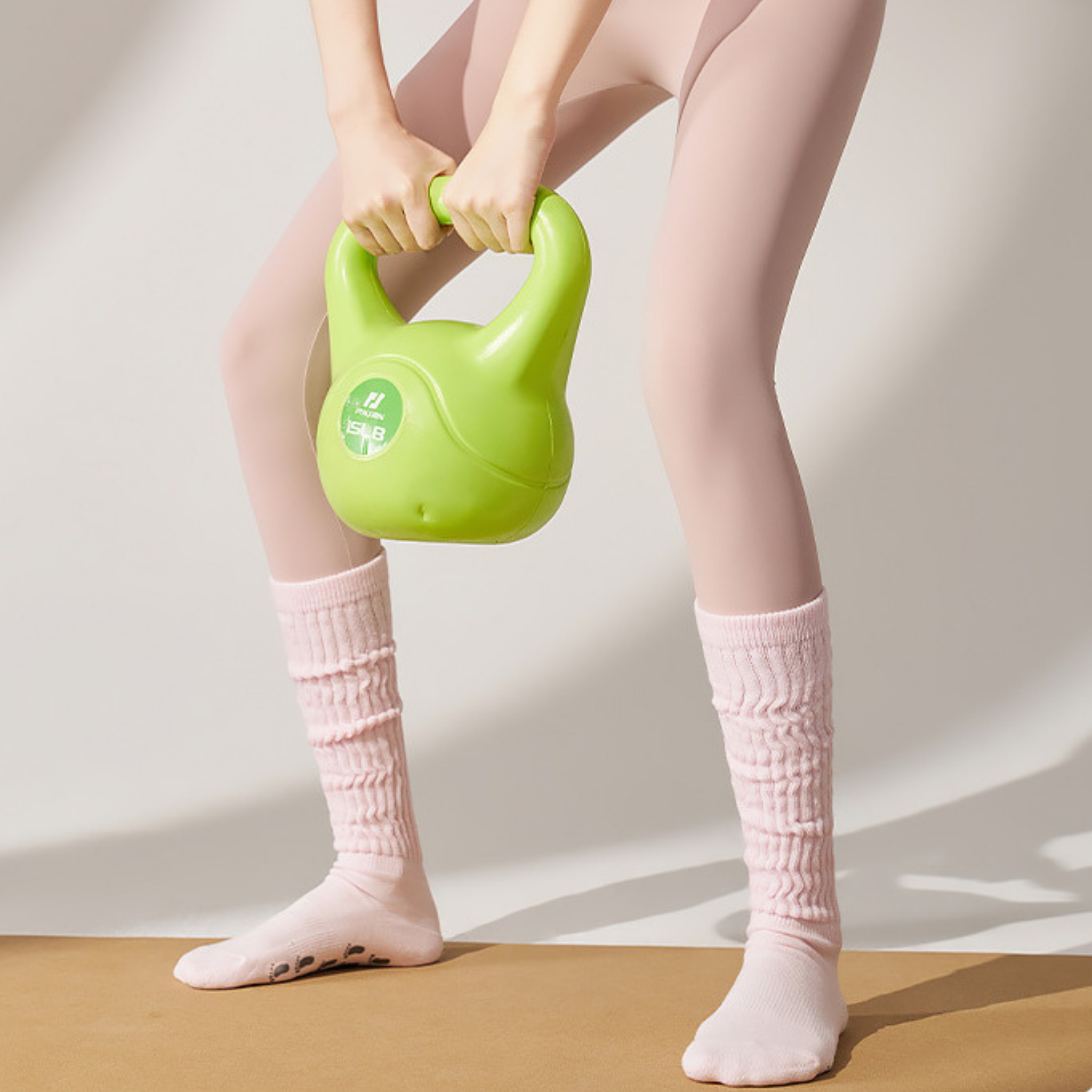 滑り止め付き ロングソックス