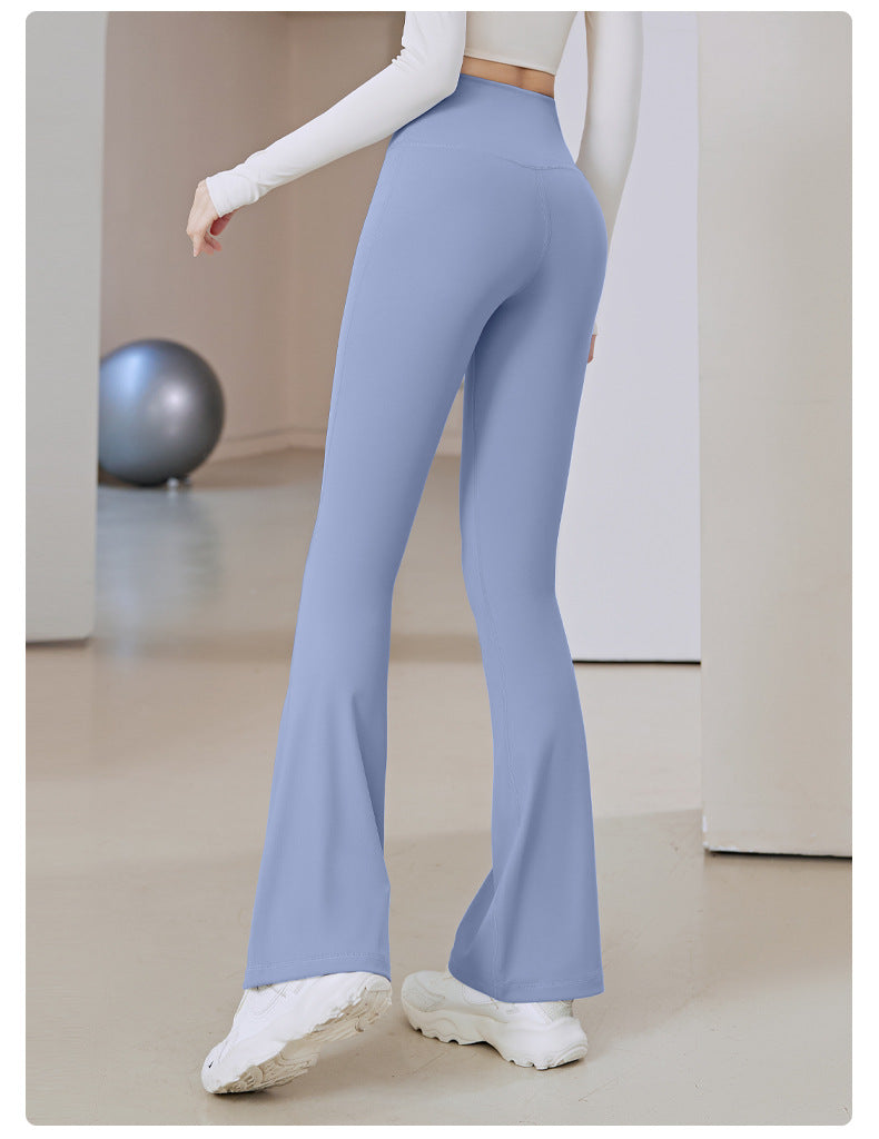 マイクロフレア スリムフィットネスパンツ