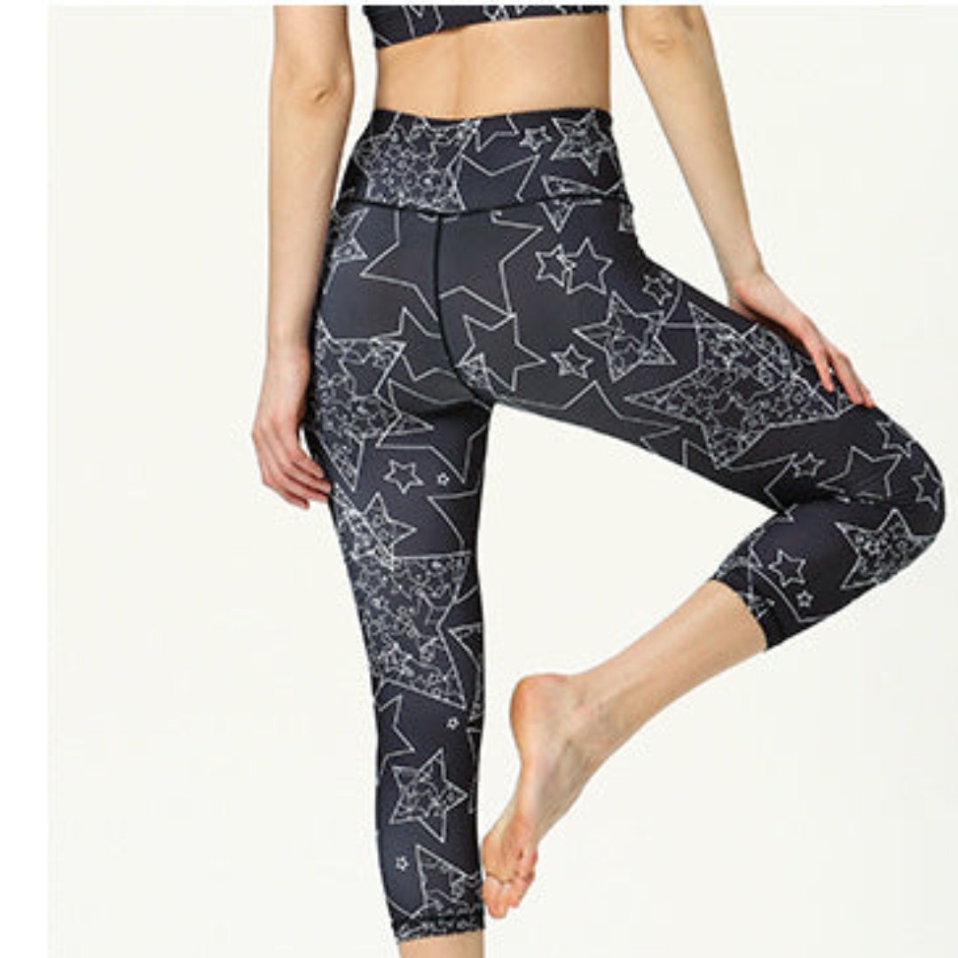 七分丈 バリアンデザイン ハイウエストレギンス ST