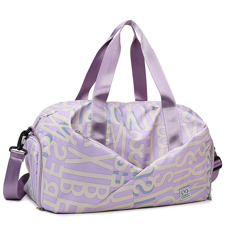 クロスデザイン シューズイン ボストンバッグ