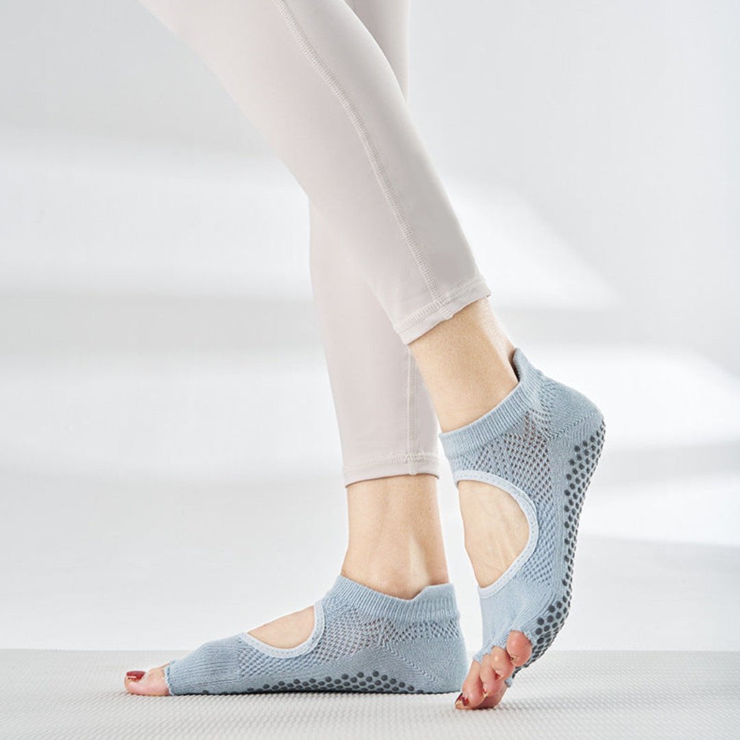 6color 指先なし ヨガソックス