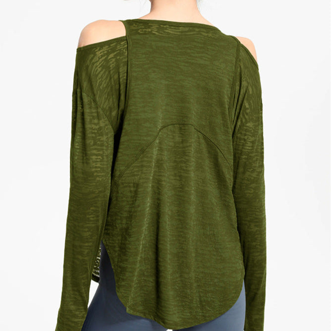 オフショルダートップス