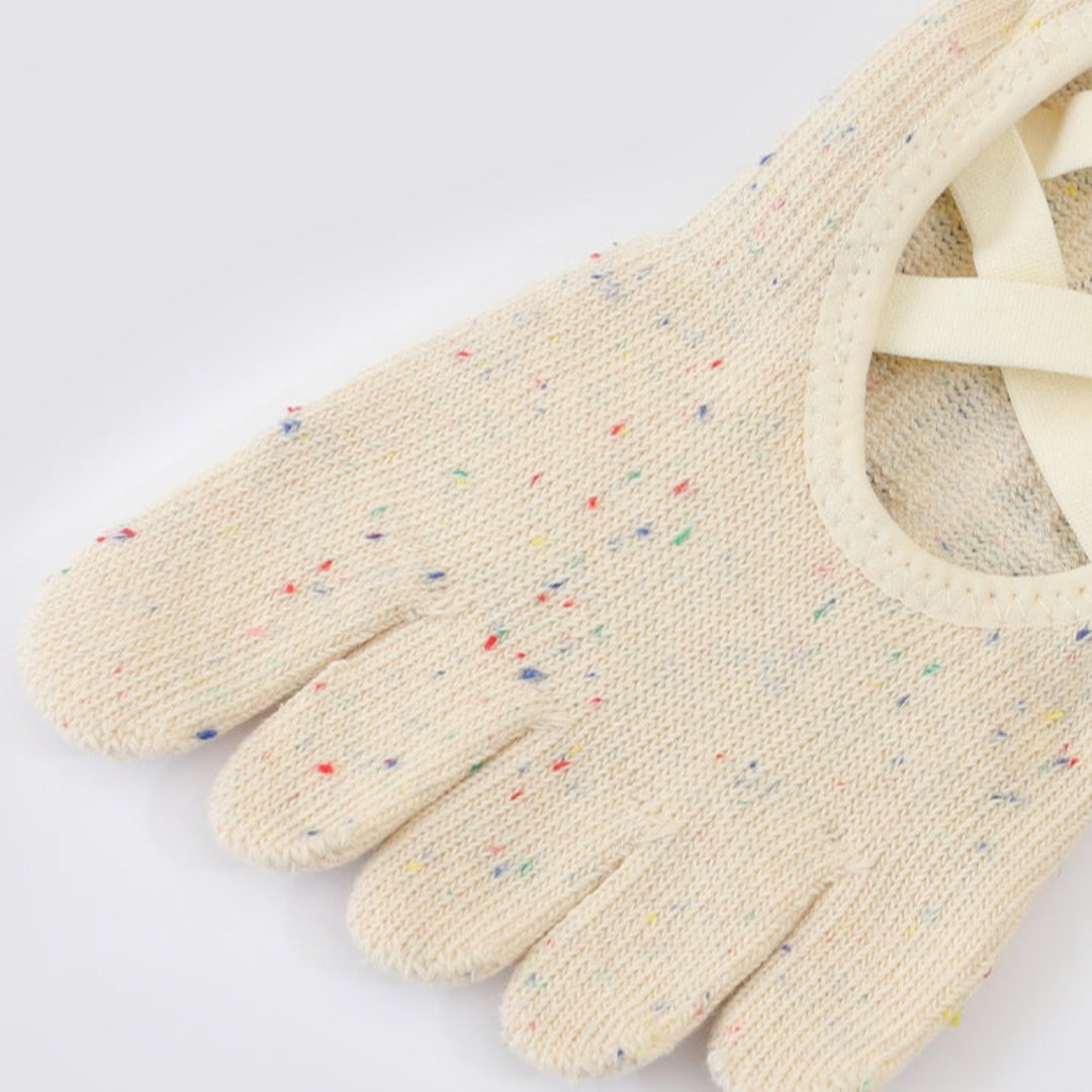 ダブルクロスストラップ ヨガソックス