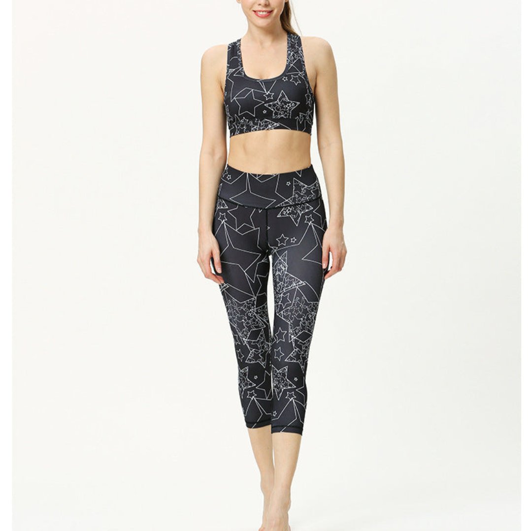 七分丈 バリアンデザイン ハイウエストレギンス ST