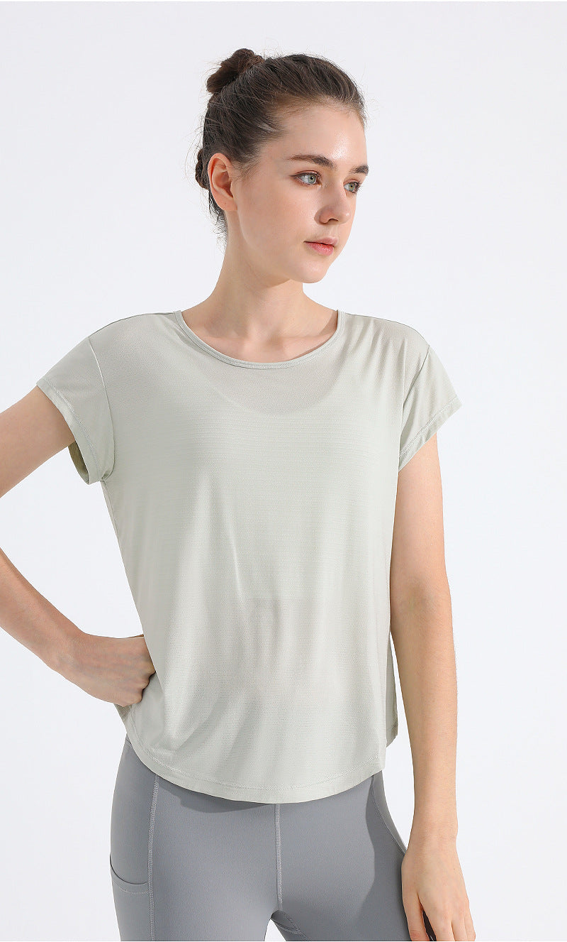 クール メッシュ フィットネス Tシャツ