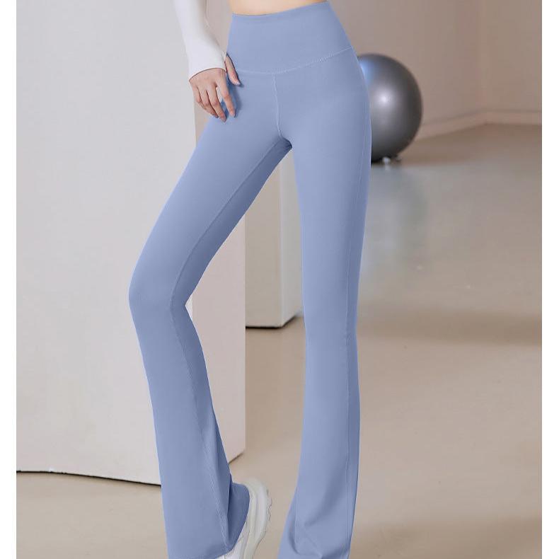 マイクロフレア スリムフィットネスパンツ