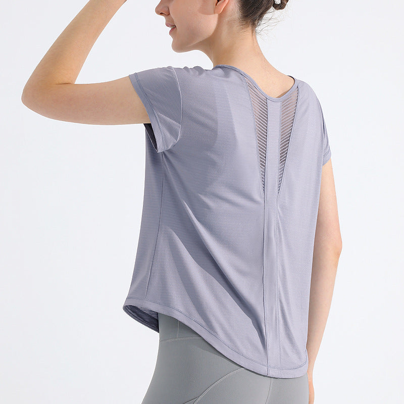 クール メッシュ フィットネス Tシャツ