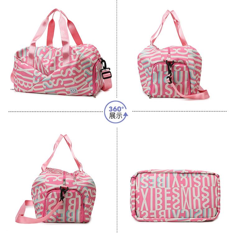 クロスデザイン シューズイン ボストンバッグ