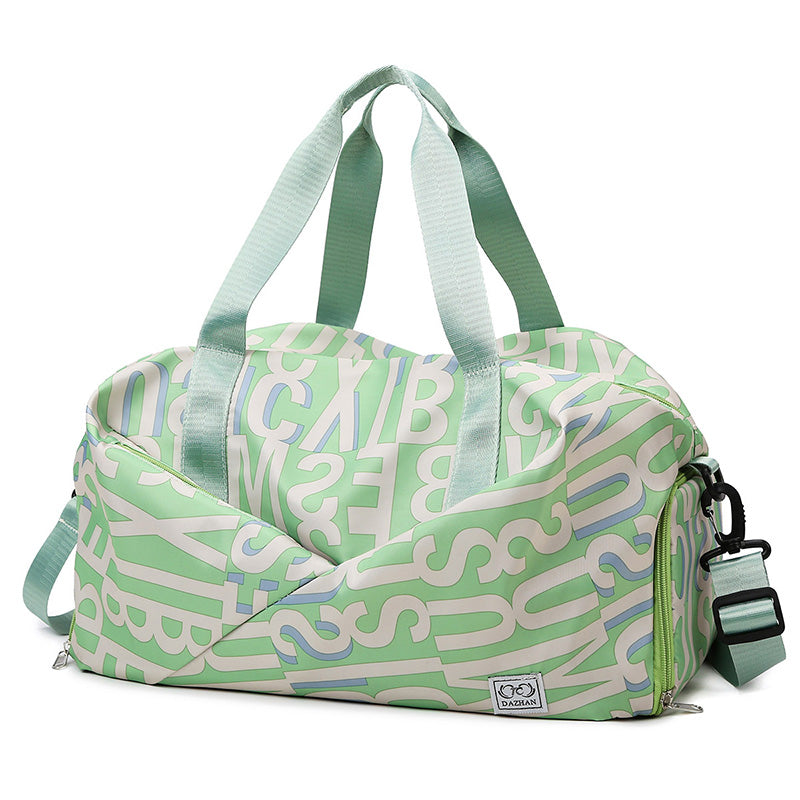 クロスデザイン シューズイン ボストンバッグ