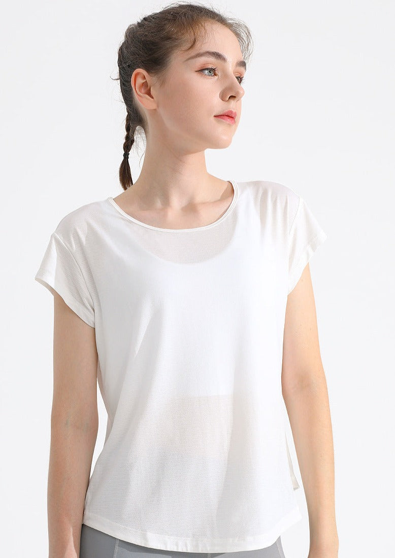 クール メッシュ フィットネス Tシャツ