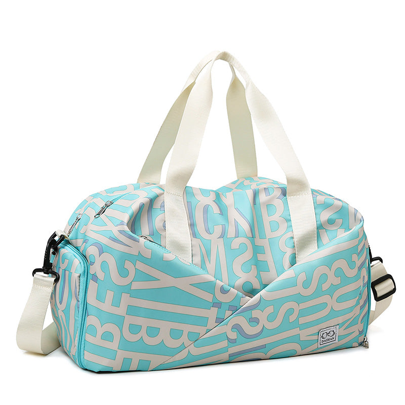 クロスデザイン シューズイン ボストンバッグ