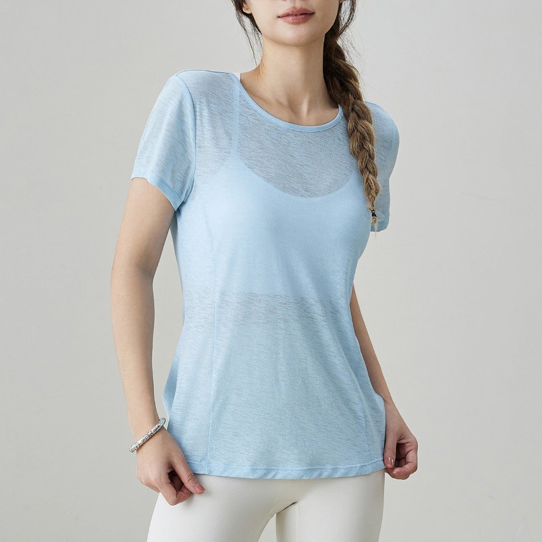 バックレス クロスリンク Tシャツ