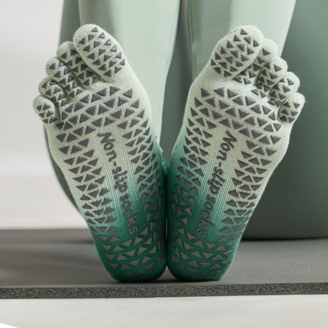 インステップ オープン 5本指 グラデーションヨガソックス