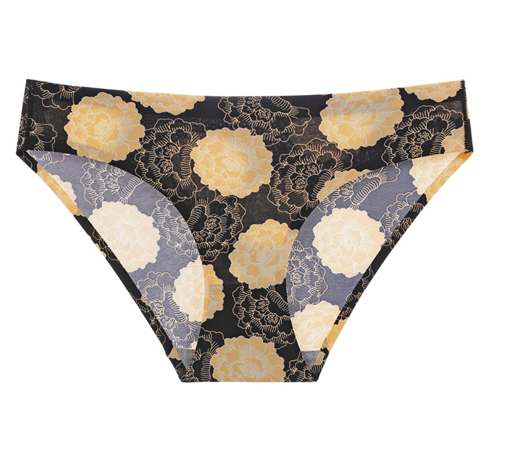 柄シームレスショーツ