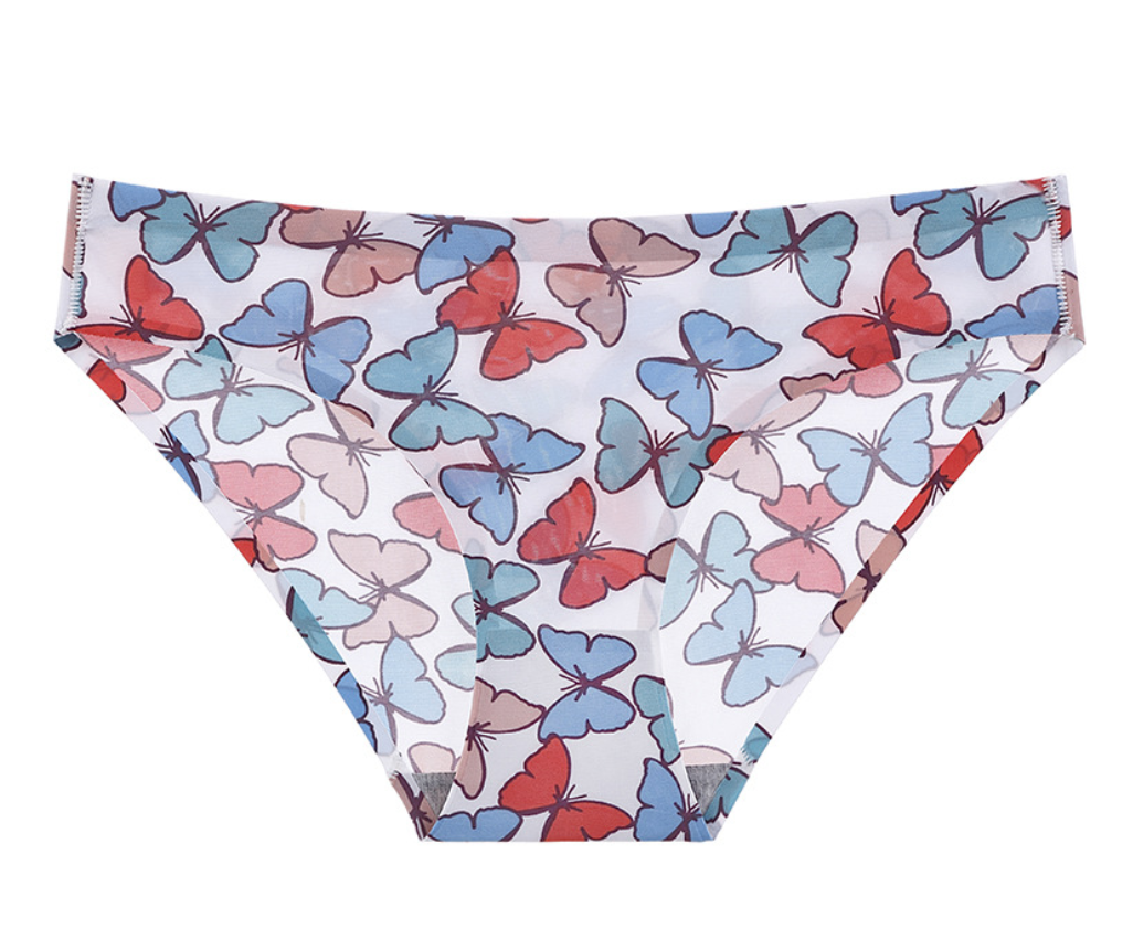 柄シームレスショーツ