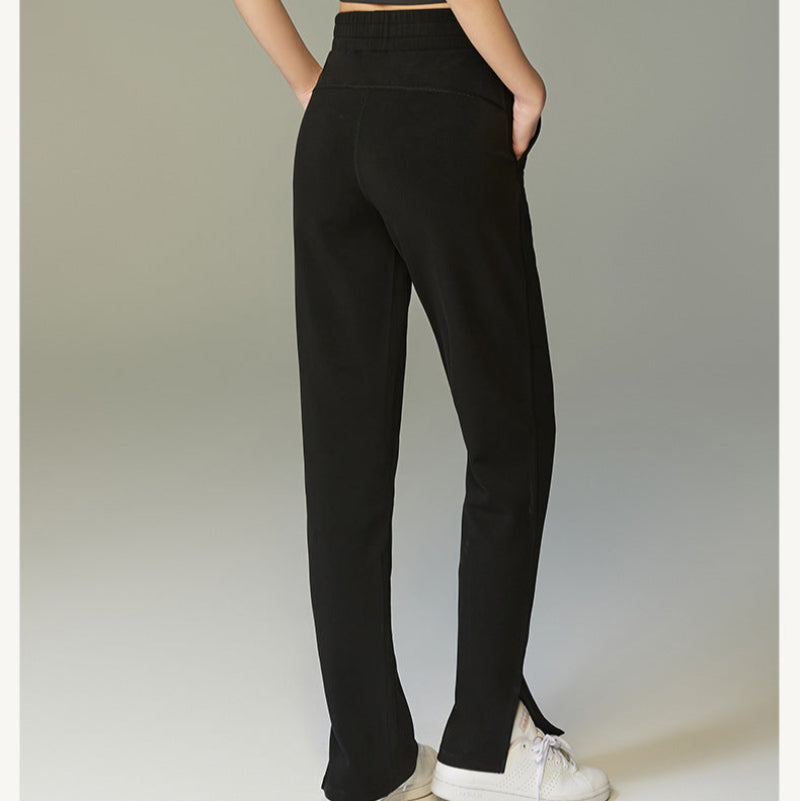 サイドスリット ロングパンツ