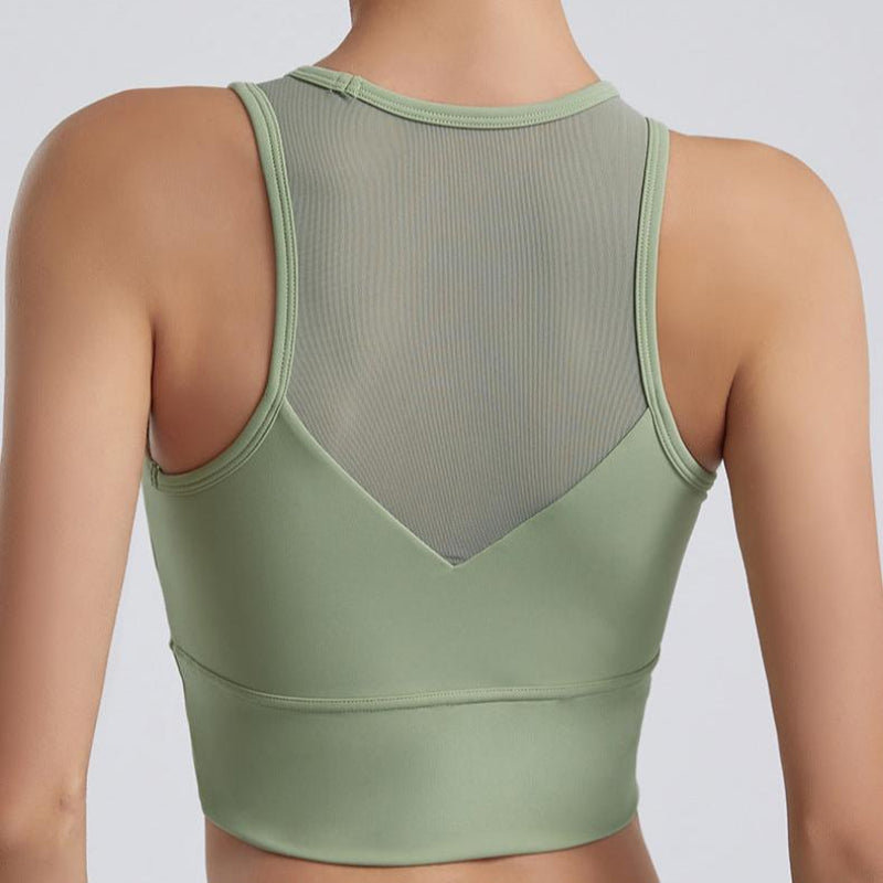 メッシュバックタンクトップ