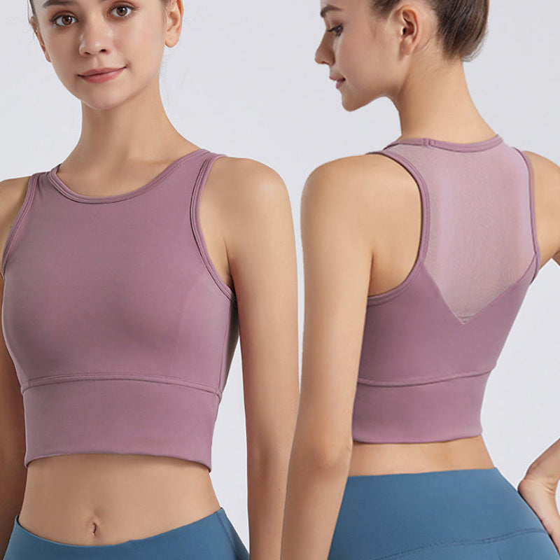 メッシュバックタンクトップ