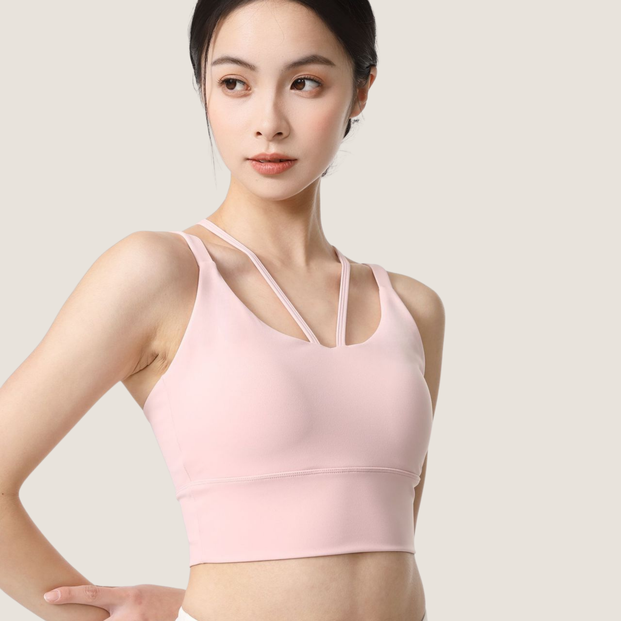 バタフライVバックブラトップ