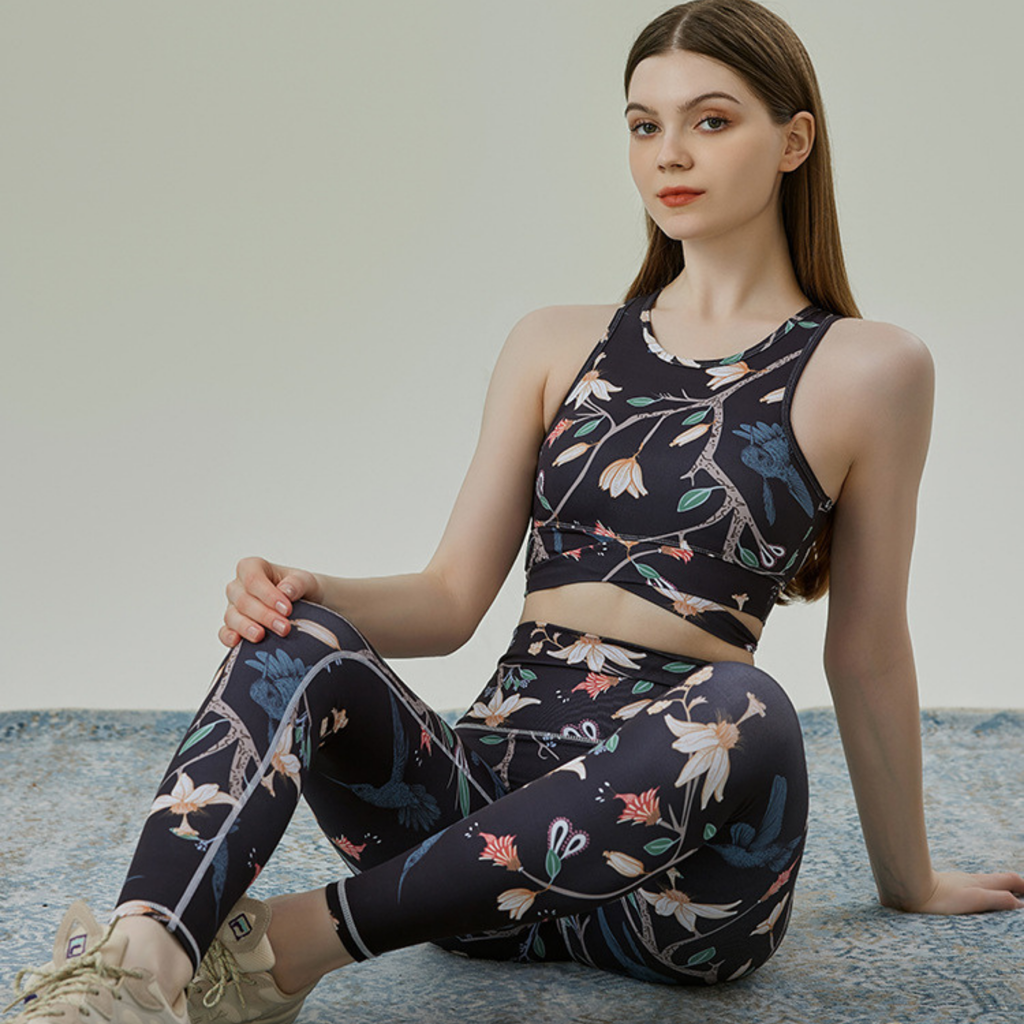 5pattern　　スポーツブラ＆レギンスセット