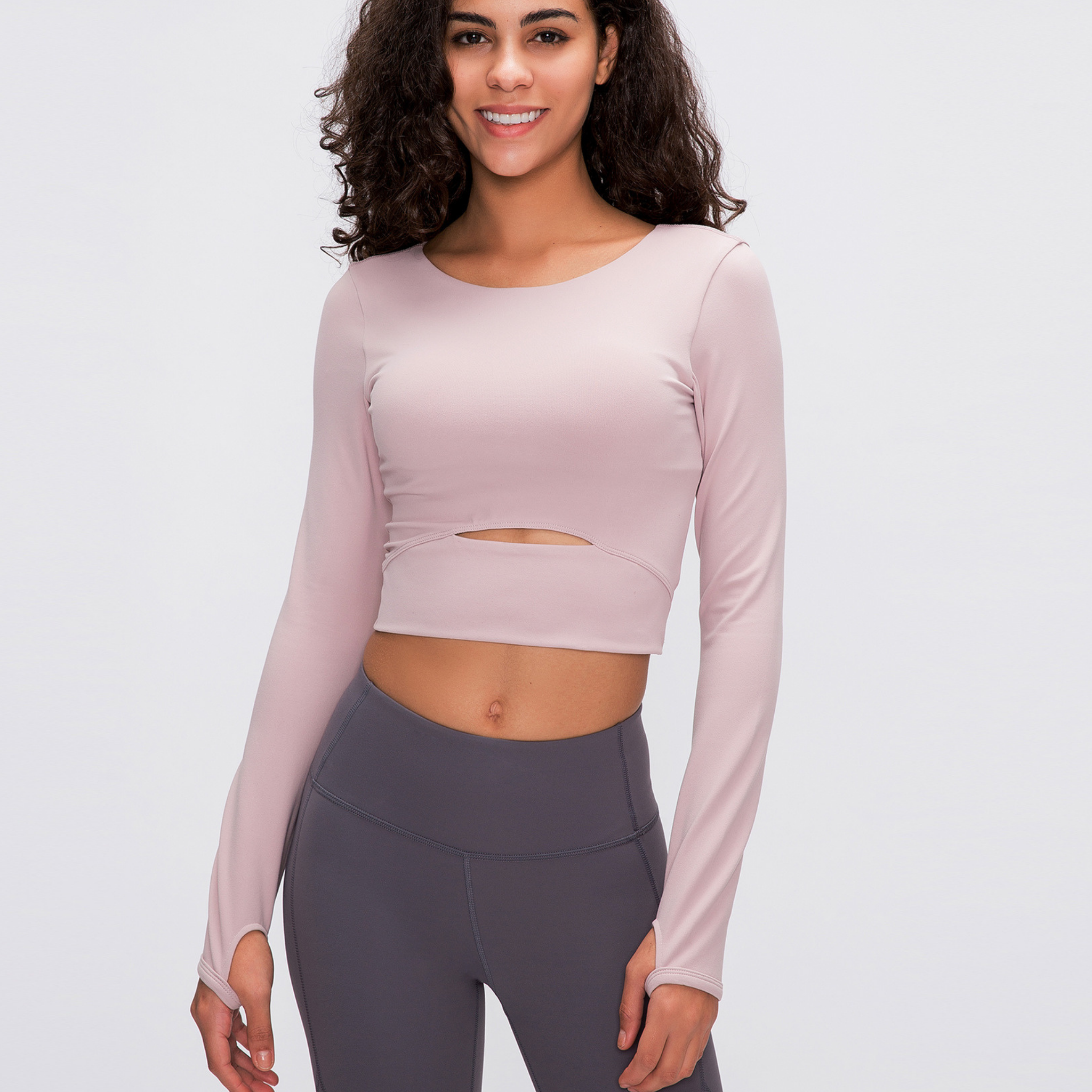 ベーシック　クロップドトップス