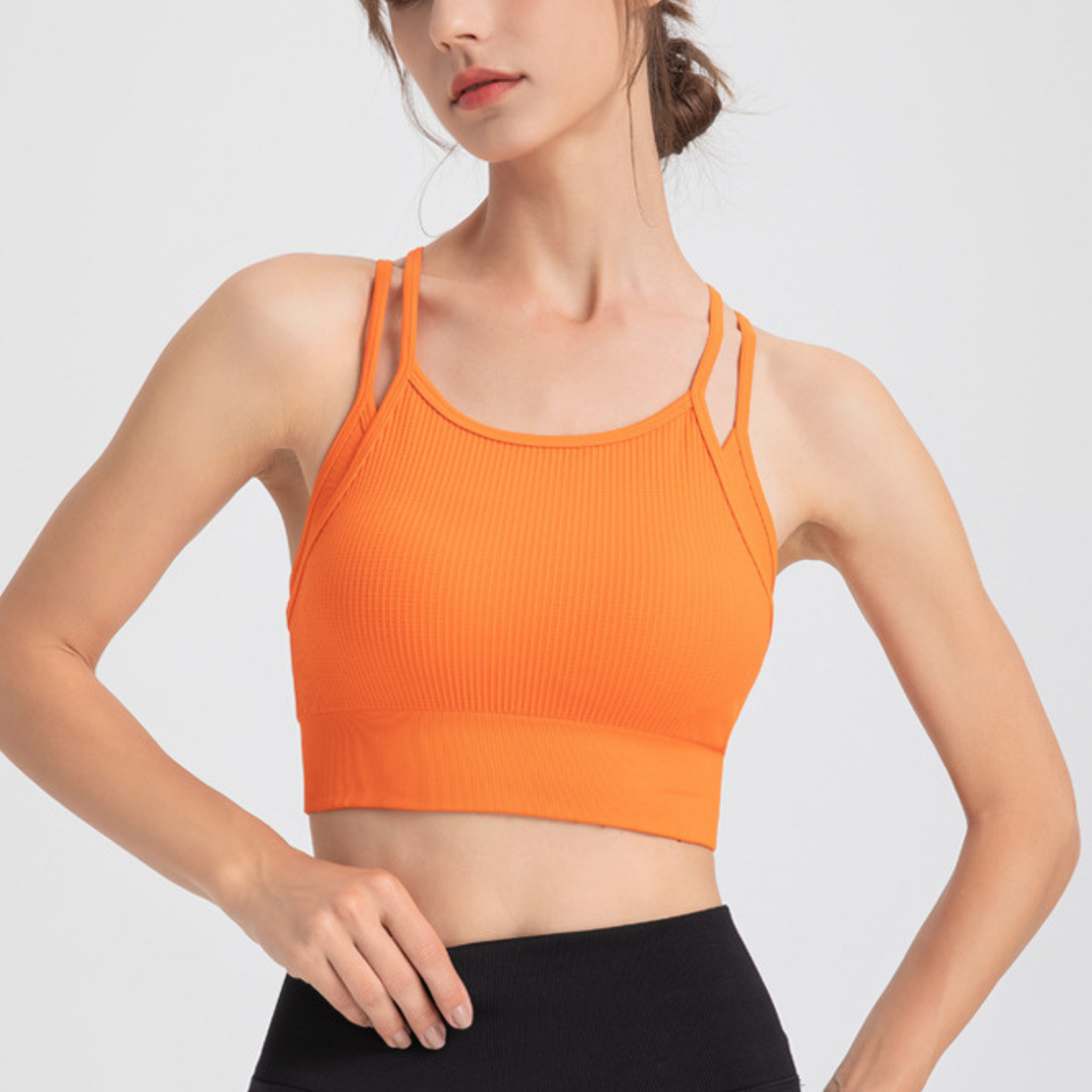 NEW　ダブルストラップ　デザインブラトップ