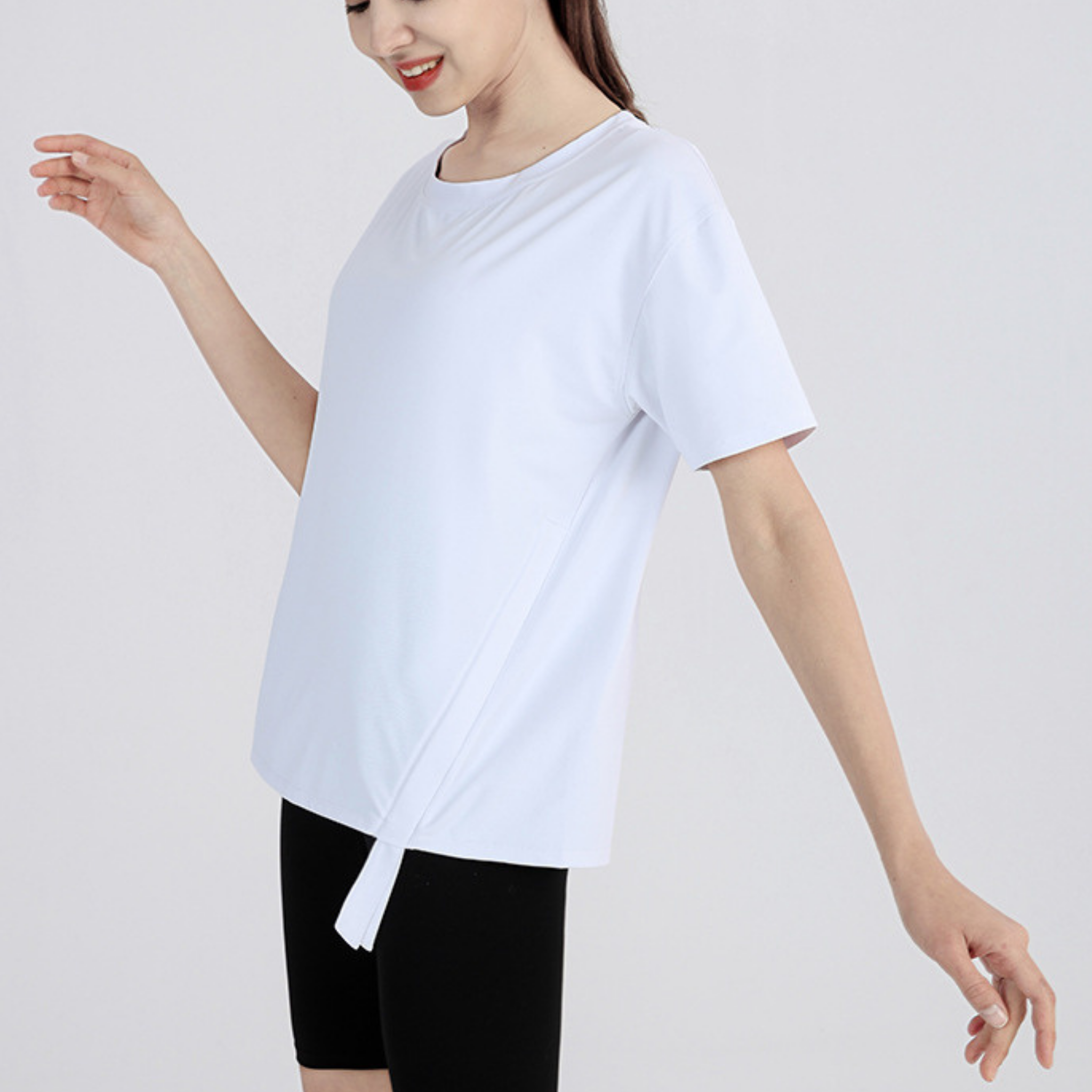 ドローストリング　リラックスフィット　Tシャツ