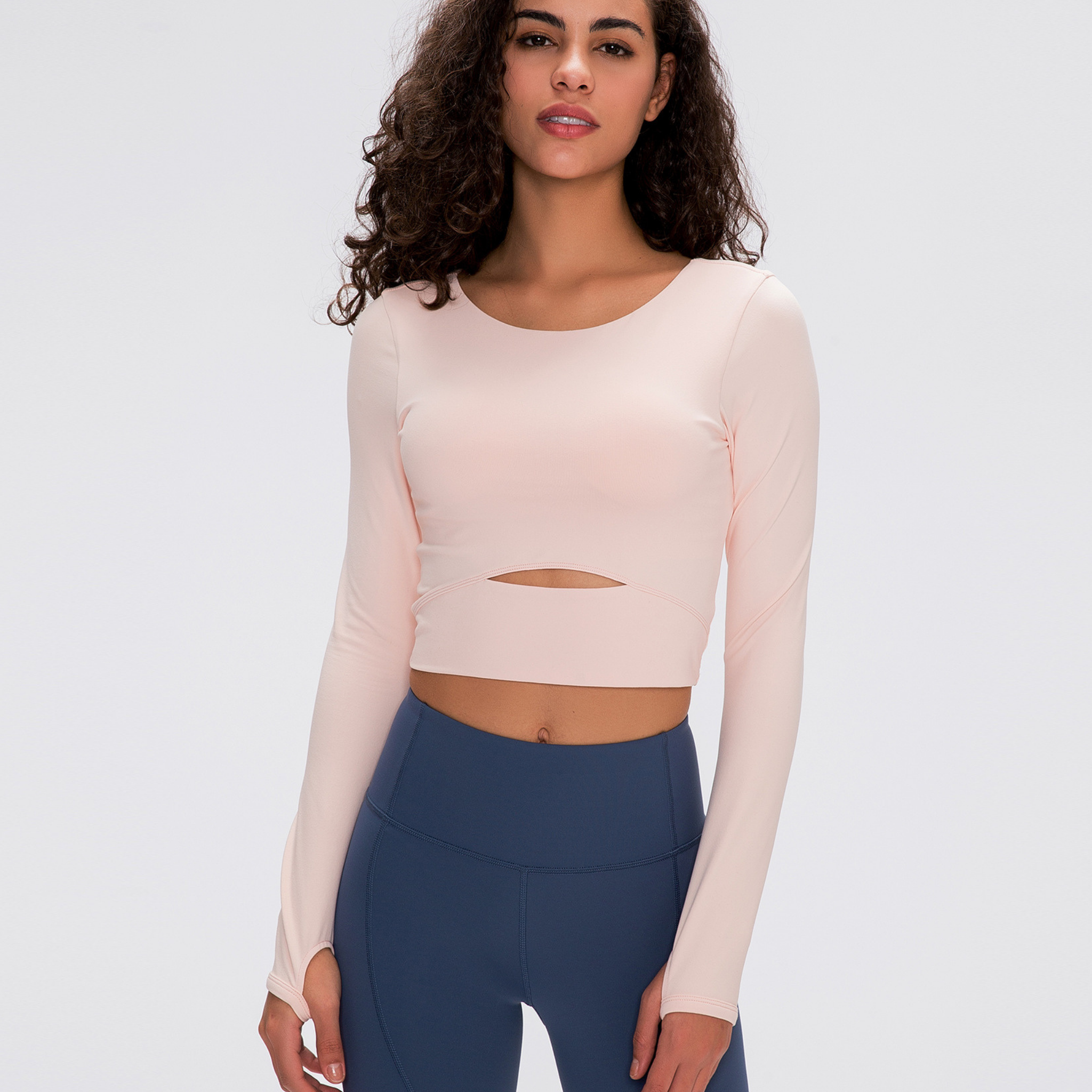 ベーシック　クロップドトップス