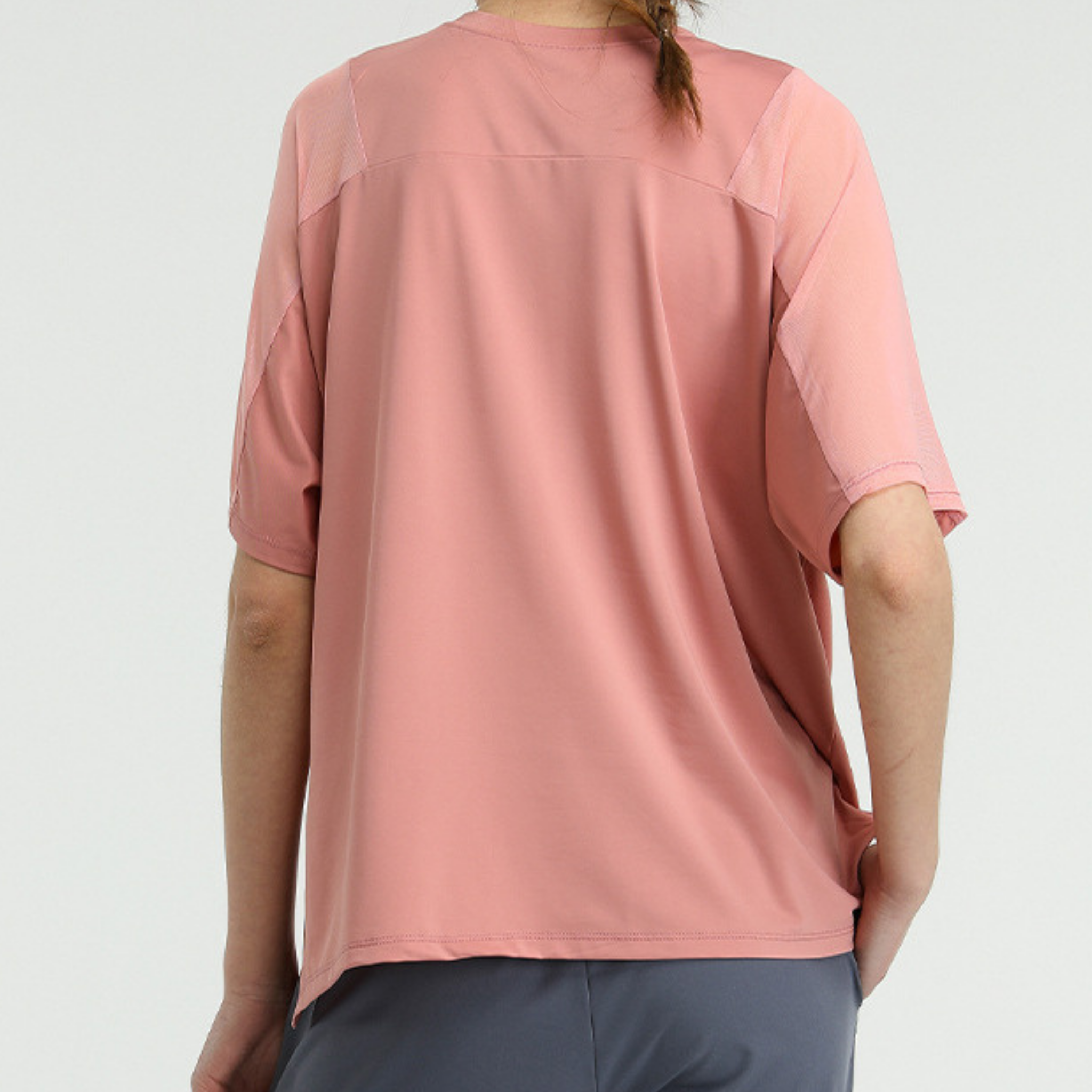 ショルダーメッシュシャツ