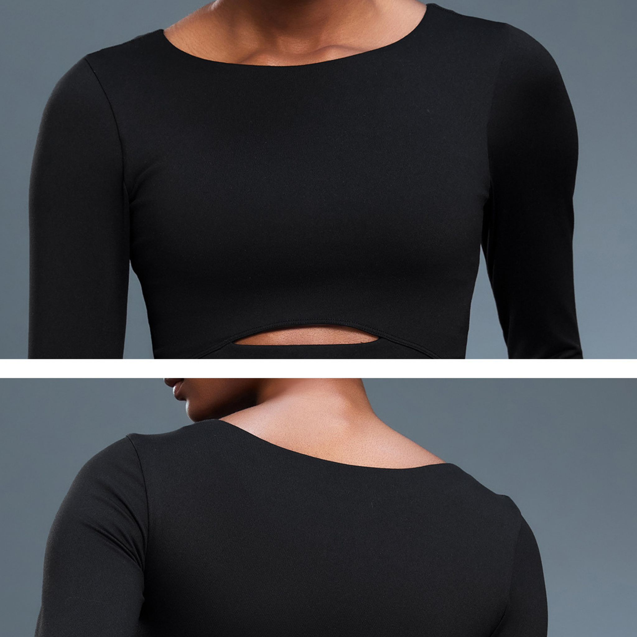 ベーシック　クロップドトップス