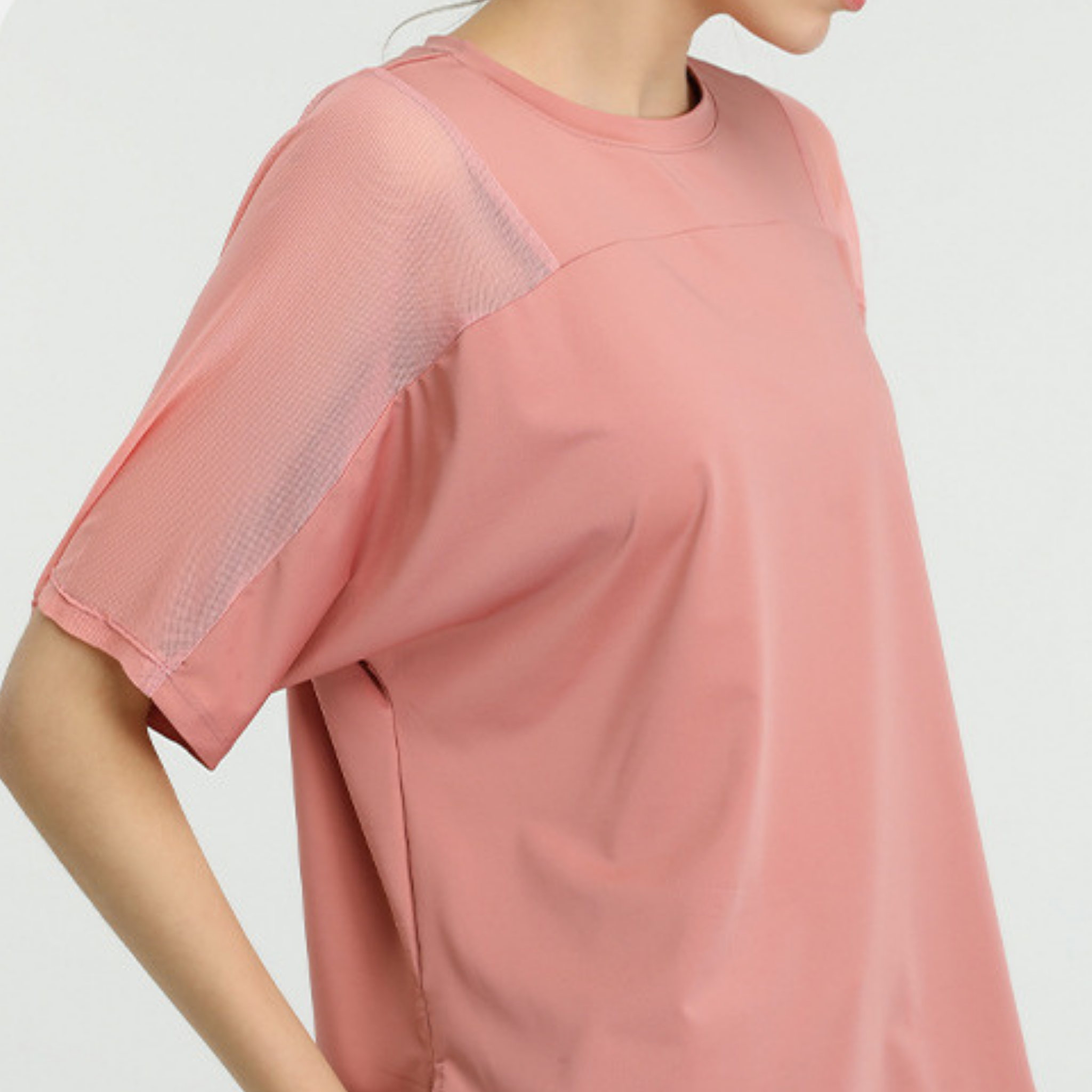 ショルダーメッシュシャツ