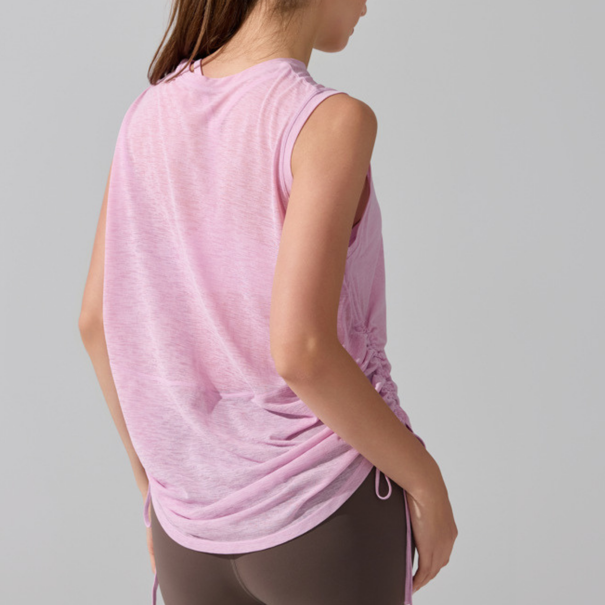 ドローストリング　ノースリーブ