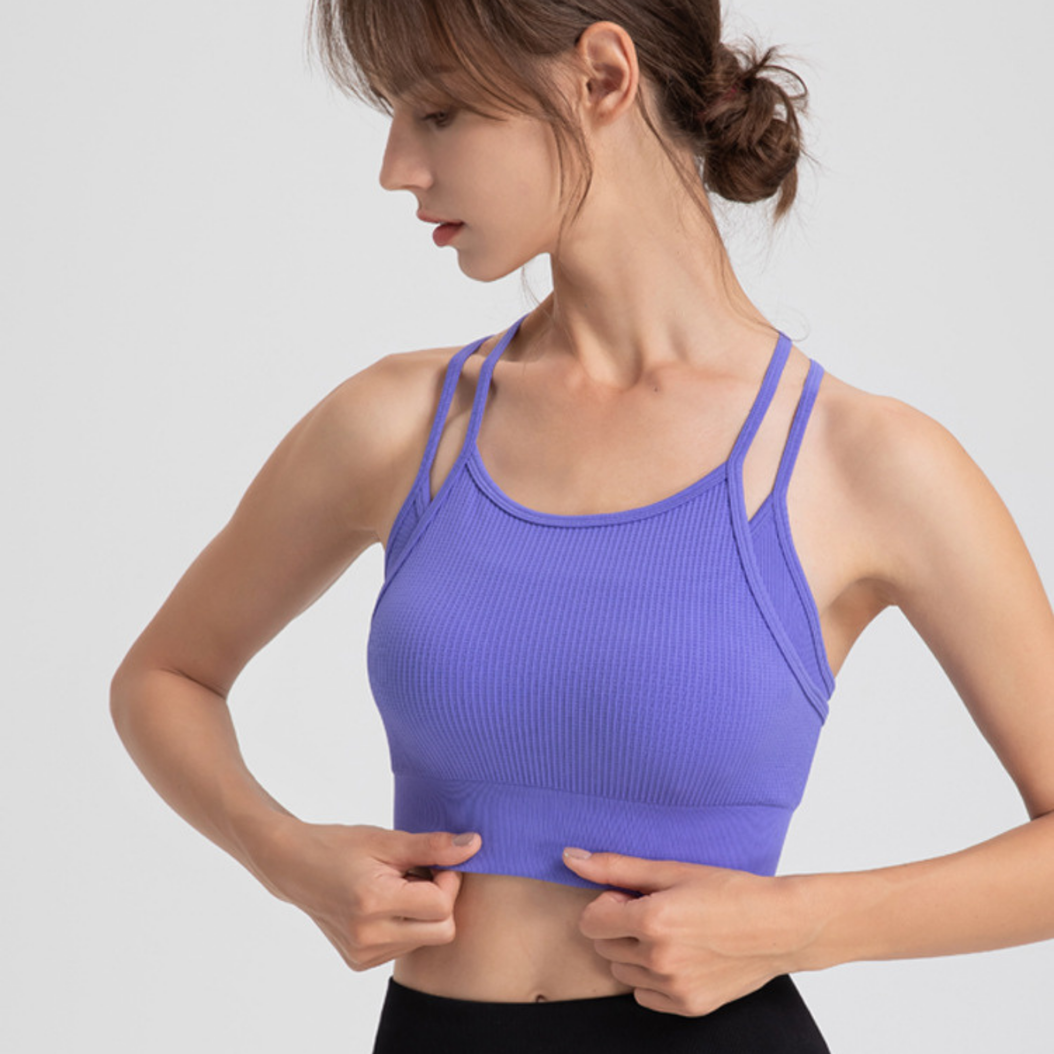 NEW　ダブルストラップ　デザインブラトップ