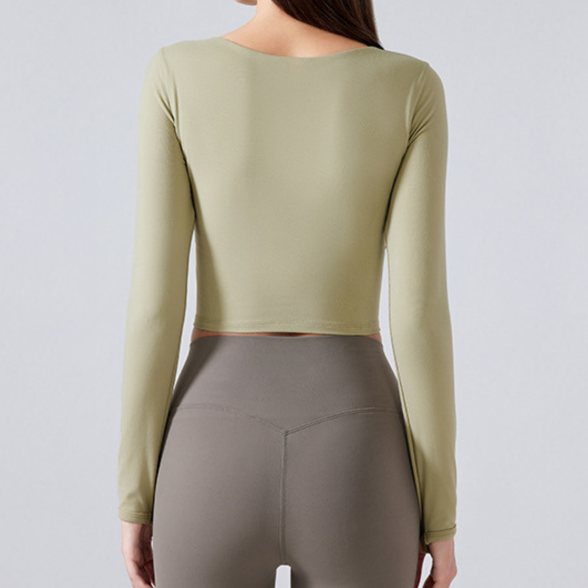 ベーシック　クロップドトップス