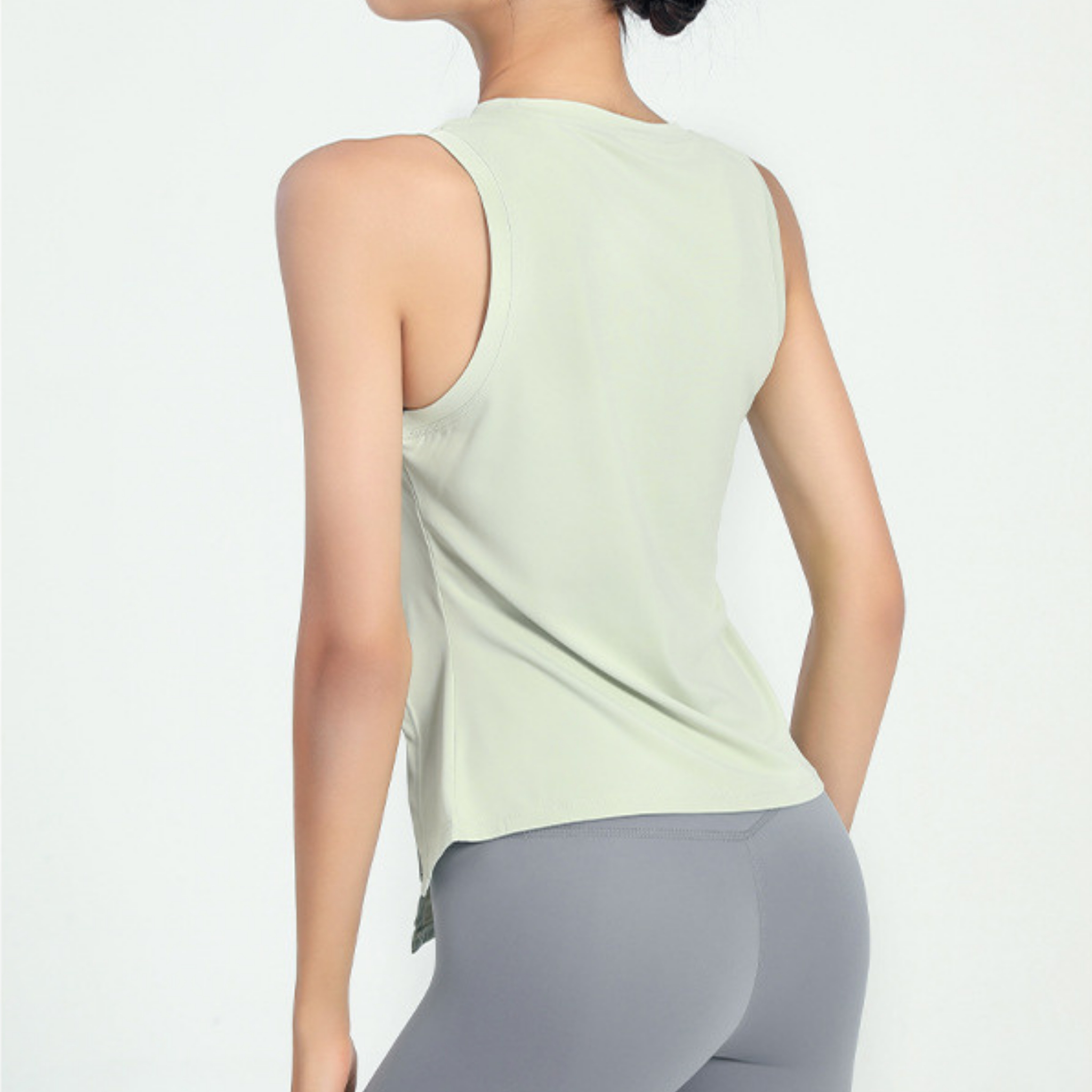 サイドギャザーTシャツ