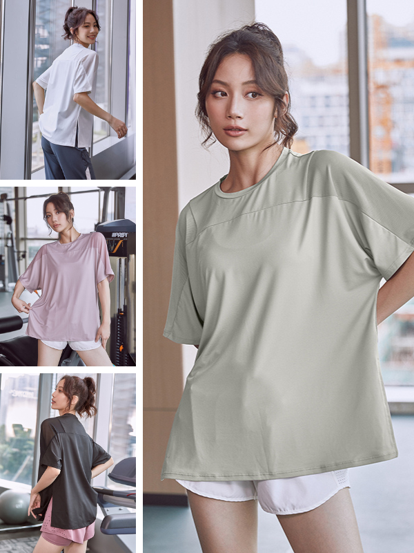 ルーズスポーツTシャツ