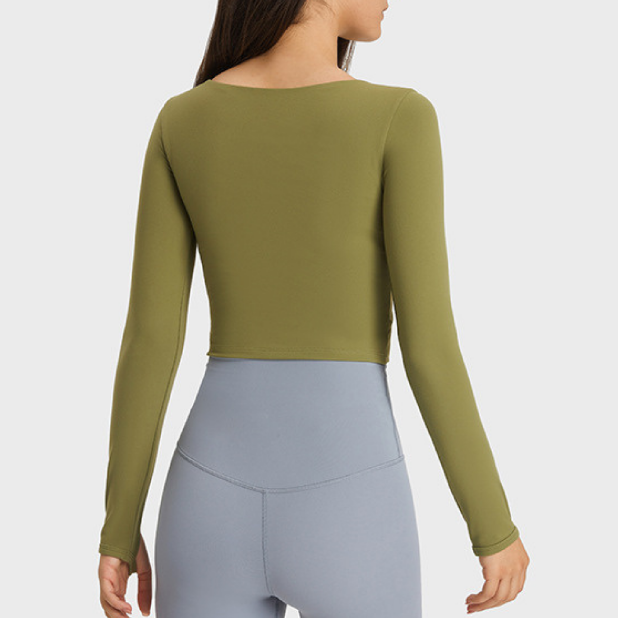 ベーシック　クロップドトップス