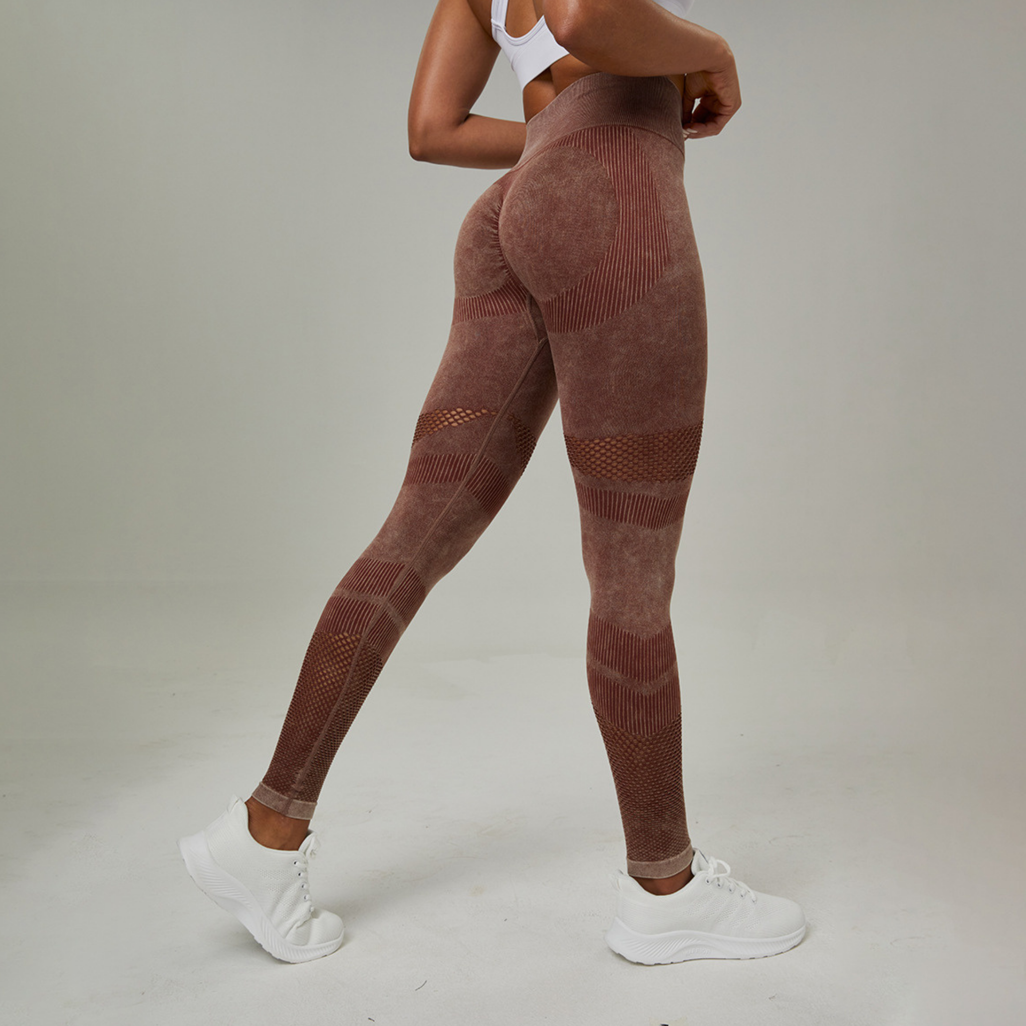 ヒップデザインレギンス　オータムカラー11色