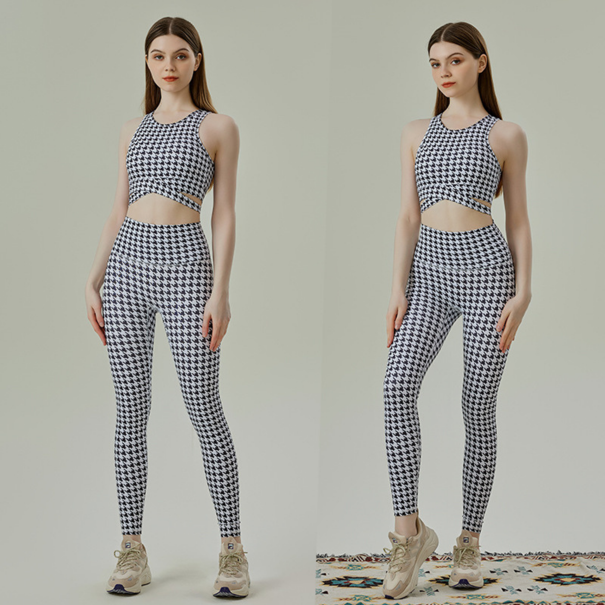 5pattern　　スポーツブラ＆レギンスセット