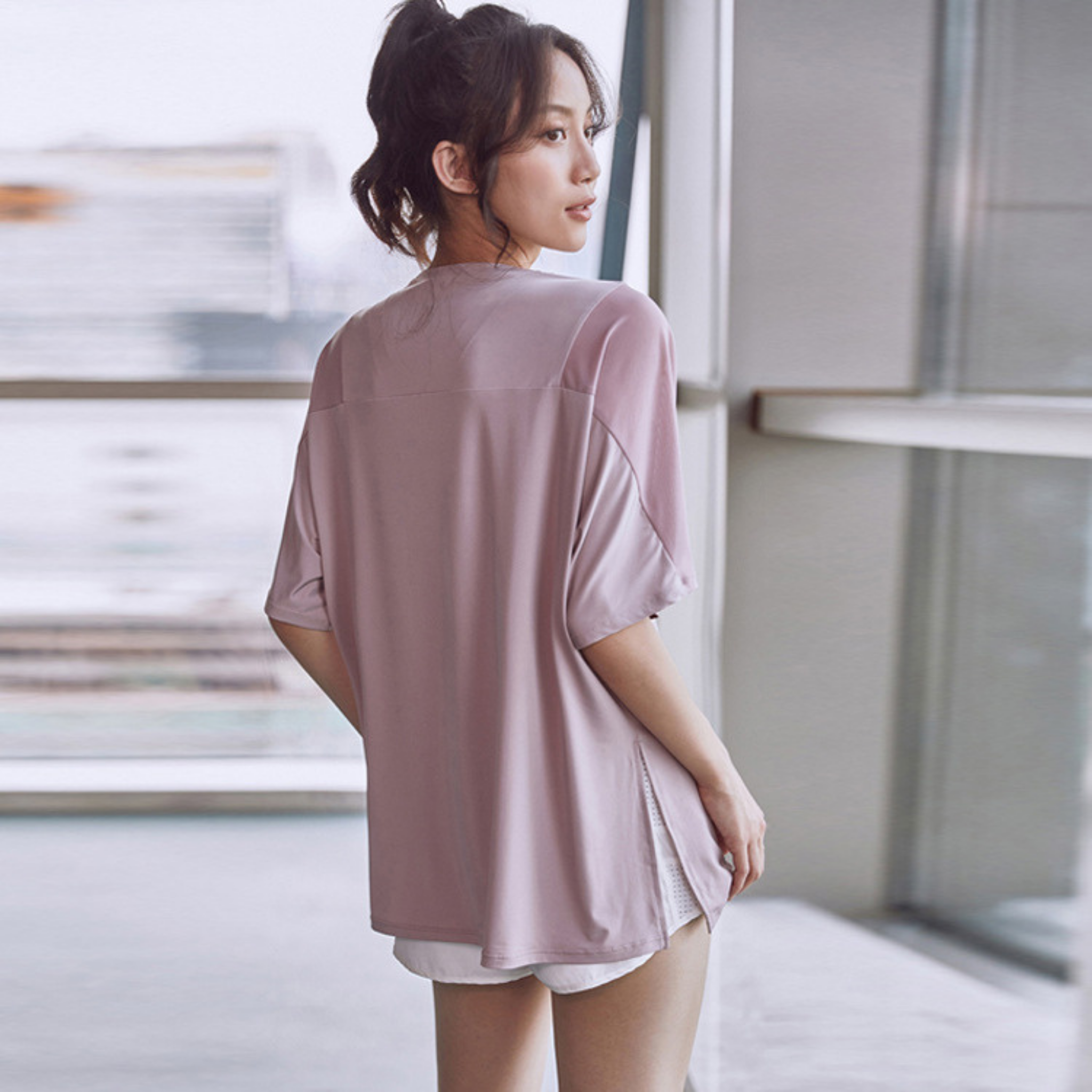 ルーズスポーツTシャツ