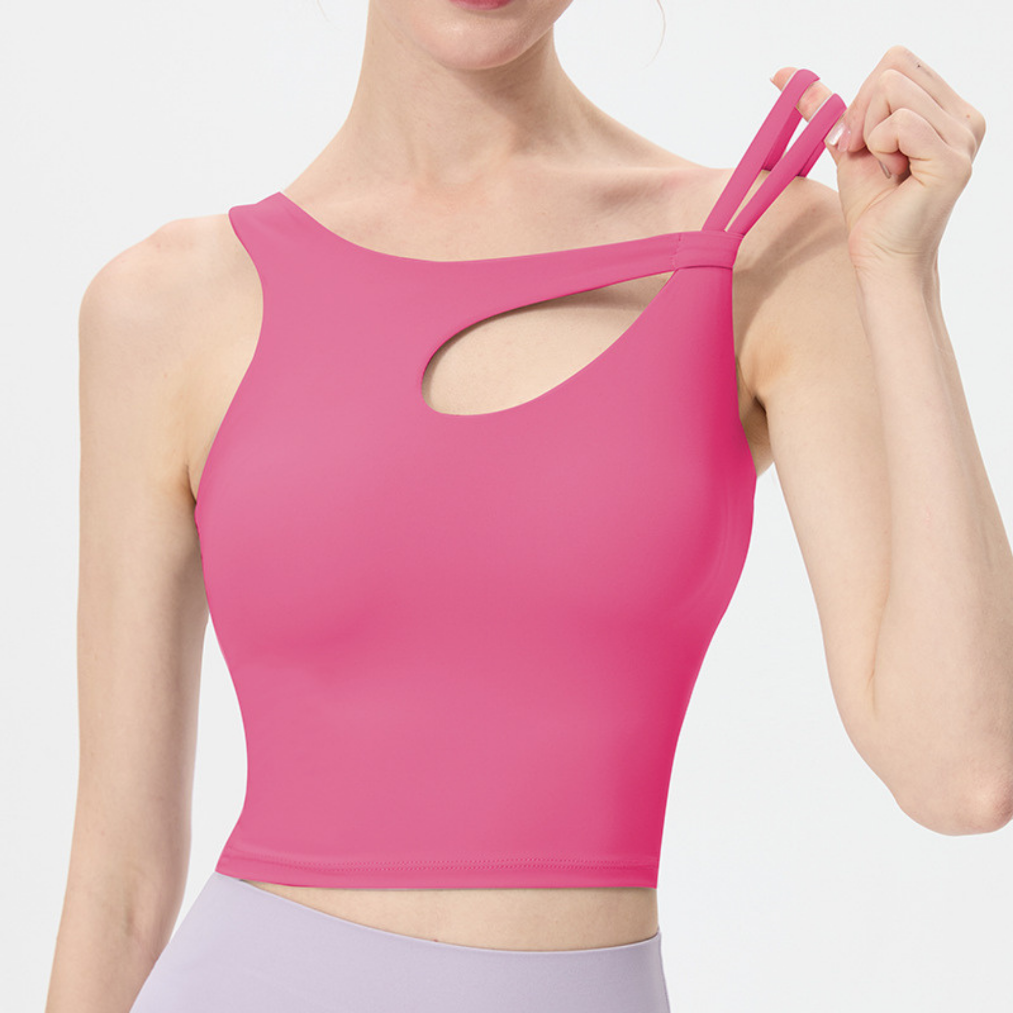 ハイホールド　ティアドロップ　スポーツブラ　