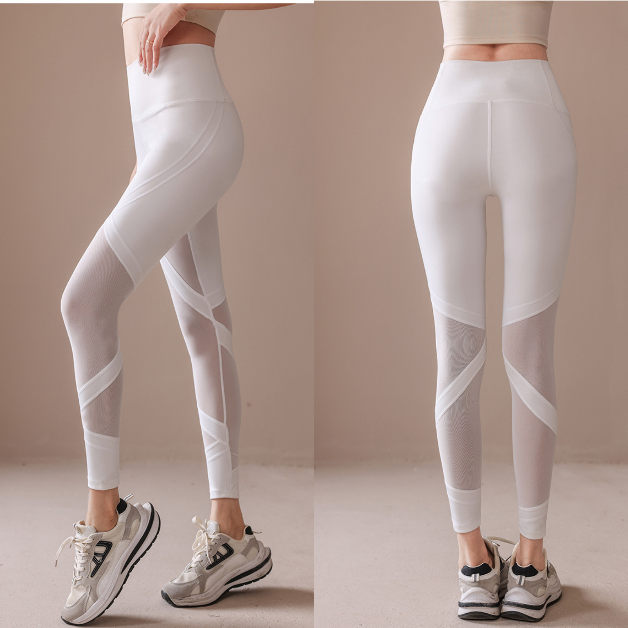 メッシュクロス　レギンス