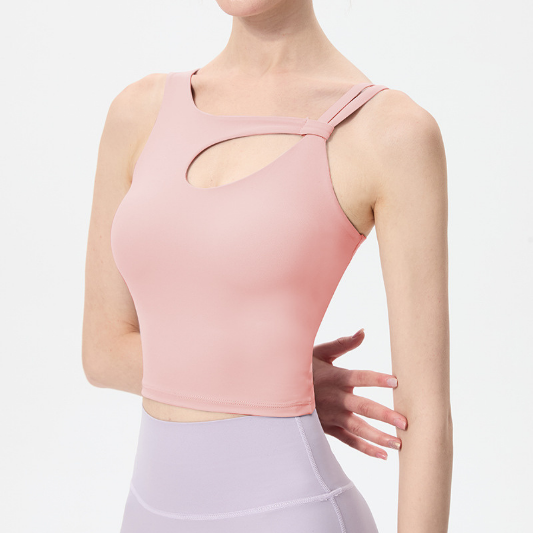 ハイホールド　ティアドロップ　スポーツブラ　